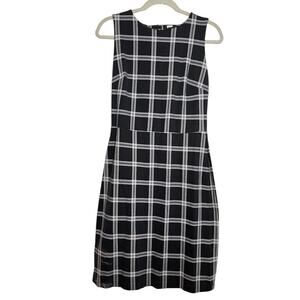 Old Navy Plaid Dress English Countryside Preppy Short Academia Size Small Tall